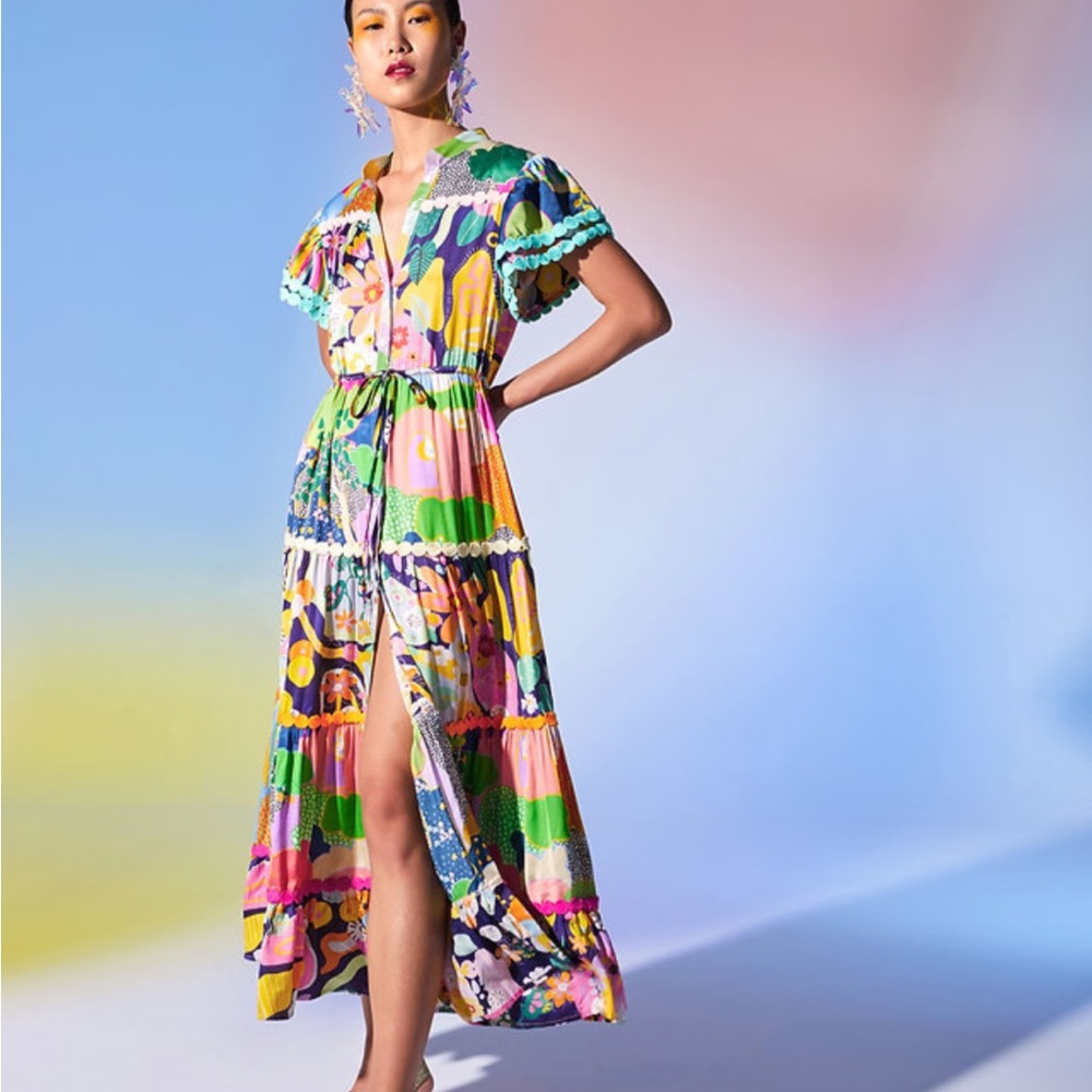 Celia B silk dress
